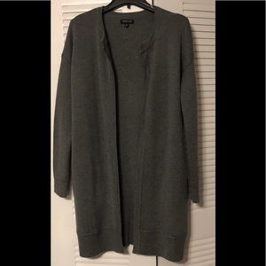 KENNETH COLE KNIT OPEN CARDIGAN DUSTER EUC XS